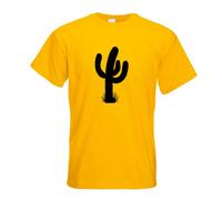 Cactus Saguaro Pictogramme T-Shirt Impression Haut Fun Design Imprimé