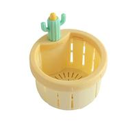 Cactus Sink Strainer - Sink Drain Basket, Automatic Dumping Waste Catcher | Kitchen Food Debris Filter Drain Basket Innovative Cleaning Solution Home Cook Family Apartment Office Restaurant Coffee SH