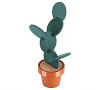 Cactus Sous-verres 6 Pièces/ensemble Tasse Sous-verres Rond Cactus Sous-verre Arbre Nouveauté en Pot Cactus Tasse Pad Tapis Cactus Sous-verres Ensemble Isolation Thermique Sous-verres Table Décoration