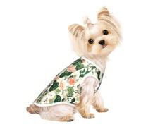 Cactus Spring Breeze T-shirt sans manches en maille douce respirante pour | T-shirt pour chien en maille de polyester doux avec tissage respirant pour garder les chiots et les chats au frais