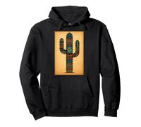 Cactus Tribal aztèque sud-Ouest Mexicain Rustique drôle Sweat à Capuche
