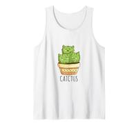 Cactus Tshirt Chat Cactus Collection Plantes Cactus Débardeur