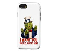 Cactus USA Drôle Vintage Juillet 4th Independence Day Vétéran Coque pour iPhone SE (2020) / 7/8