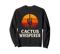 Cactus Whisperer Desert Cactus Vintage Saguaro Plant Amoureux des Plantes Sweatshirt