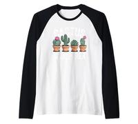 Cactus Whisperer Jardinage pour Amoureux des Plantes succulentes Manche Raglan