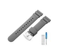 CACVGVMGTW Accessoires en Silicone for Seiko No. 5 SKX 007, adaptés au Water Ghost, petit Mm blanc, peut remplacer le bracelet de montre de plongée(Gray(LZ)-SWeel)