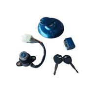 CACVGVMGTW Clé de Verrouillage de siège de Casque, Interrupteur d'allumage de Moto, Capuchon de gaz adapté à Honda CM125 CM 125 CBT125 CB125T CBT150 CM150 125 150, pièces de Rechange