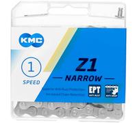 Chaîne KMC Z1EPT 1/2x3/32 1V 112 maillons argent