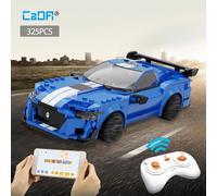 Cada 325 pièces ville RC voiture de course App programmation blocs de construction télécommande vitesse véhicule briques jouet pour les enfants without package