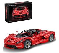 CaDA 61505 Viva Hypercar 1:8 Technik Model Car Kit, CaDA Master 4739 pcs Grands blocs de construction, MOC Super Sport Car Model, Jouet Cadeau pour Adulte