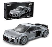CaDA Audi R8 Coupé 2019 Supercar Building Block Model, Échelle 1:24, 199 Pièces, Jouet de Montage Créatif Anti-Stress Adulte