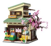 Jeu de construction CADA Epicerie Kitty 921 pièces avec LED Noir