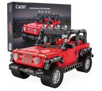 Cada C52027W Blocks Adventure Off-Roader Pull-back Terrain Vehicle 317 el.