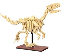 CaDA C59014W – Squelette en blocs de serrage d'un Velociraptor – 256 pièces