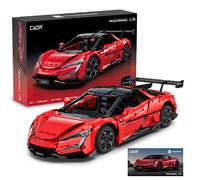 CaDA C64011W BYD Official Authorized 1:8 Yangwang U9 Building Set, Remote Contro