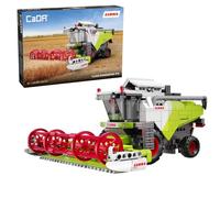 CaDA CLAAS C65014W Moissonneuse-batteuse agricole - Kit de modèle de brique 348 pièces