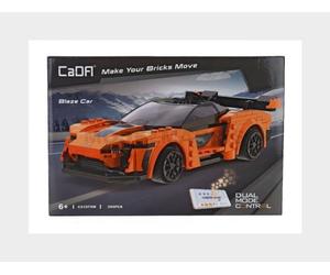 CADA DBLC51075W RC Blaze Car 2020 - 295 Pièces - Orange Noir - 1/20