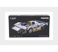 CaDA Briques de construction Voiture de sport Mazda 787B 242 pièces échelle 1:24 blanches