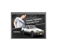CaDA Initial D Toyota Trueno AE86 - 72 pièces - Bloc de construction en brique à construire soi-même modèle C55018W