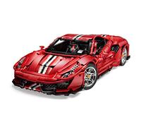 CaDA Italian Super Car C61042W Master C61042W Master Designer Bruno Jenson Voiture télécommandée 1:8 Rouge 3187 pièces (télécommandée, avec lumière LED, Moteurs Pro)
