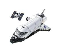 CaDA – Jeu de construction Space Shuttle Discovery – 475 pièces – Argenté – Enfants