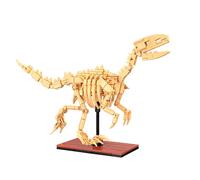 CaDA C59014W – Squelette en blocs de serrage d'un Velociraptor – 256 pièces