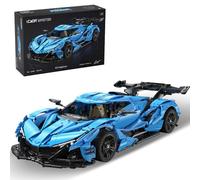 CaDA Master Apollo IE C64003W Super Kit de construction de voiture, 3865/pcs MOC blocs de construction pour adultes et adolescents, ensembles de voitures de sport modèle 1:8, briques de technologie