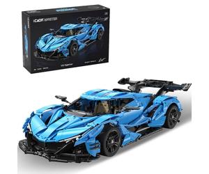 CaDA Master Apollo IE C64003W Super Kit de construction de voiture, 3865/pcs MOC blocs de construction pour adultes et adolescents, ensembles de voitures de sport modèle 1:8, briques de technologie
