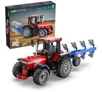 CaDA Jeu de construction Master Tracteur agricole Échelle 1:17 1675 pièces Radiocommandé Dès 8 ans
