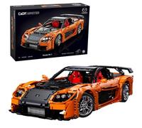 CaDA Mazda RX-7 Voiture de sport - 3305 pièces - Bloc de construction en brique à construire soi-même modèle C61502W