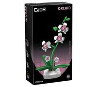 CaDA Orchidée Ensemble De Construction 237 Pièces Modèle De Fleurs En Pot 8+