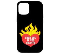 CADA Que Te veo, palpito Funny Love Heart Sayings Quote Coque pour iPhone 12/12 Pro