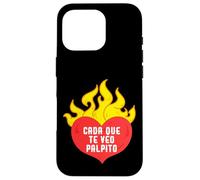 CADA Que Te veo, palpito Funny Love Heart Sayings Quote Coque pour iPhone 16 Pro