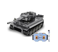 Cada tank tiger 1:35 gris 2,4ghz bricks