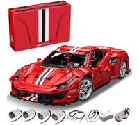 CADA Voiture de Sport Technique Master C61042w 488, Module de pièces 1: 8 3187 Voiture de Course et télécommande avec Moteur électrique