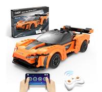 CaDA Voiture Télécommandée Blaze 295 Pièces,Jeu de Construction de Voitures RC,Kit de Construction de Modèles de Voitures,Jouets STEM pour Garçons avec Application Programmable