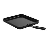 CADAC Plaque de gril plate universelle – Aluminium, sac de transport – Noir pour barbecue