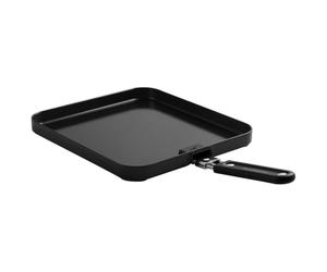 Cadac Plaque de Gril Plate Universelle - Aluminium | Comprend un sac de transport pratique, Noir, Barbecue, Utilisation en extérieur