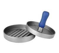 CADAC Presse à hamburgers - Aluminium - BBQ Musthaves - Accessoires de gril - Noir - Gris - Barbecue