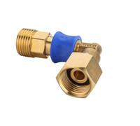 CADAC Raccord rapide rotatif – Boulon rotatif – Métal – pour 2-Cook et Citi Chef 40 – Cuivre Bleu
