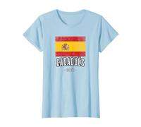Cadaqués Espagne | ES Ville Drapeau - Bandera - T-Shirt