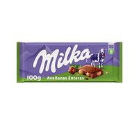 Cadburry - Tableta de chocolate milka avellanas enteras 100 g