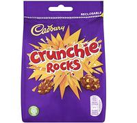 Cadbury Crunchie Rocks Sharing Bag 130 g (Pack of 5)