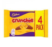 Cadbury Crunchie Treat Lot de 4 friandises