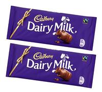 Cadbury Dairy Milk Chocolate Bar 360g, Pack of 2