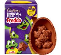 Cadbury Dairy Milk Freddo Faces Oeuf de Pâques en chocolat, 96 g