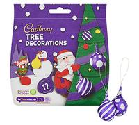cadbury Décorations pour sapin de Noël chocolat au lait 72 g