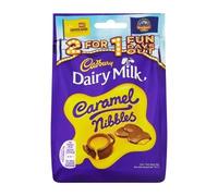 Cadbury Lot de 5 grignoteuses au caramel au lait laitier 120 g
