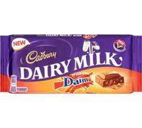 Cadbury Lot de 6 barres de chocolat Daim 120 g