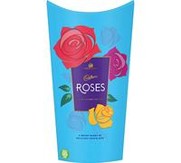 Cadbury Carton cadeau en chocolat roses 290 g pour Noël, confiserie, grande nuit, anniversaire, Pâques, cadeau de remerciement, boîte à chocolat à partager, cadeau, officiel